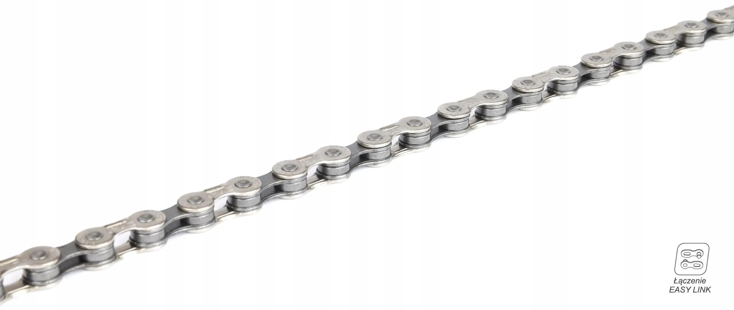 Łańcuch JET  8 rz.1/2x3/32 " 7.1mm 116 ogniw szaro-srebrny 3/3