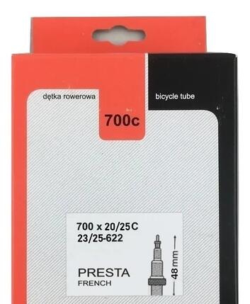 Dętka Jet 700x20/25C FV48mm