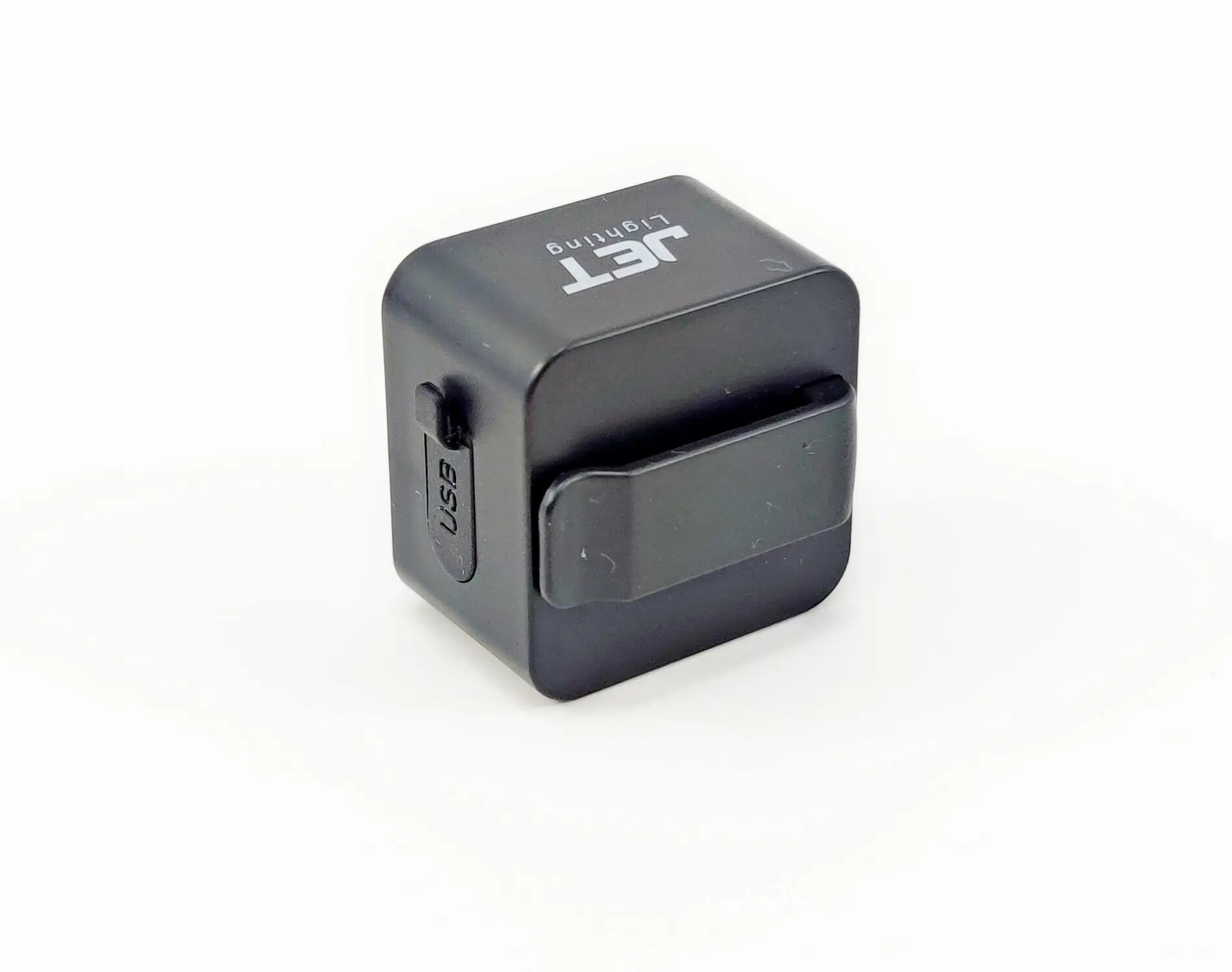 Lampa przód JET AU136F "CUBE" 30-100 lumenów USB 4/5