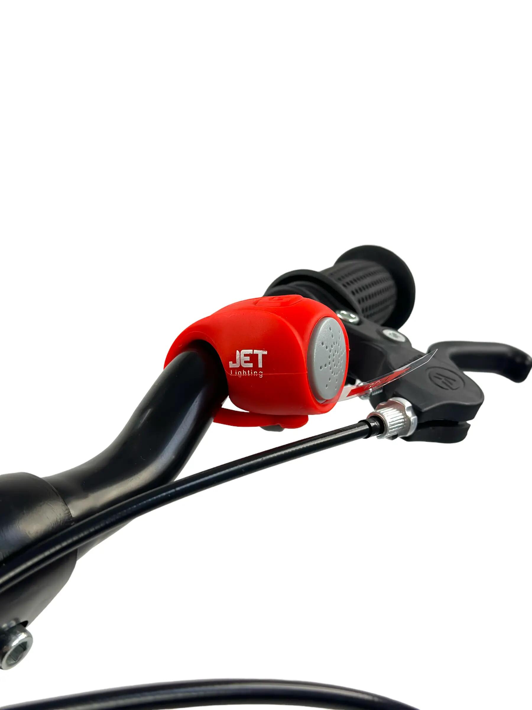 Dzwonek rowerowy B18-ELEKTRONICZNY 90db silikonowy - czerwony 2/2