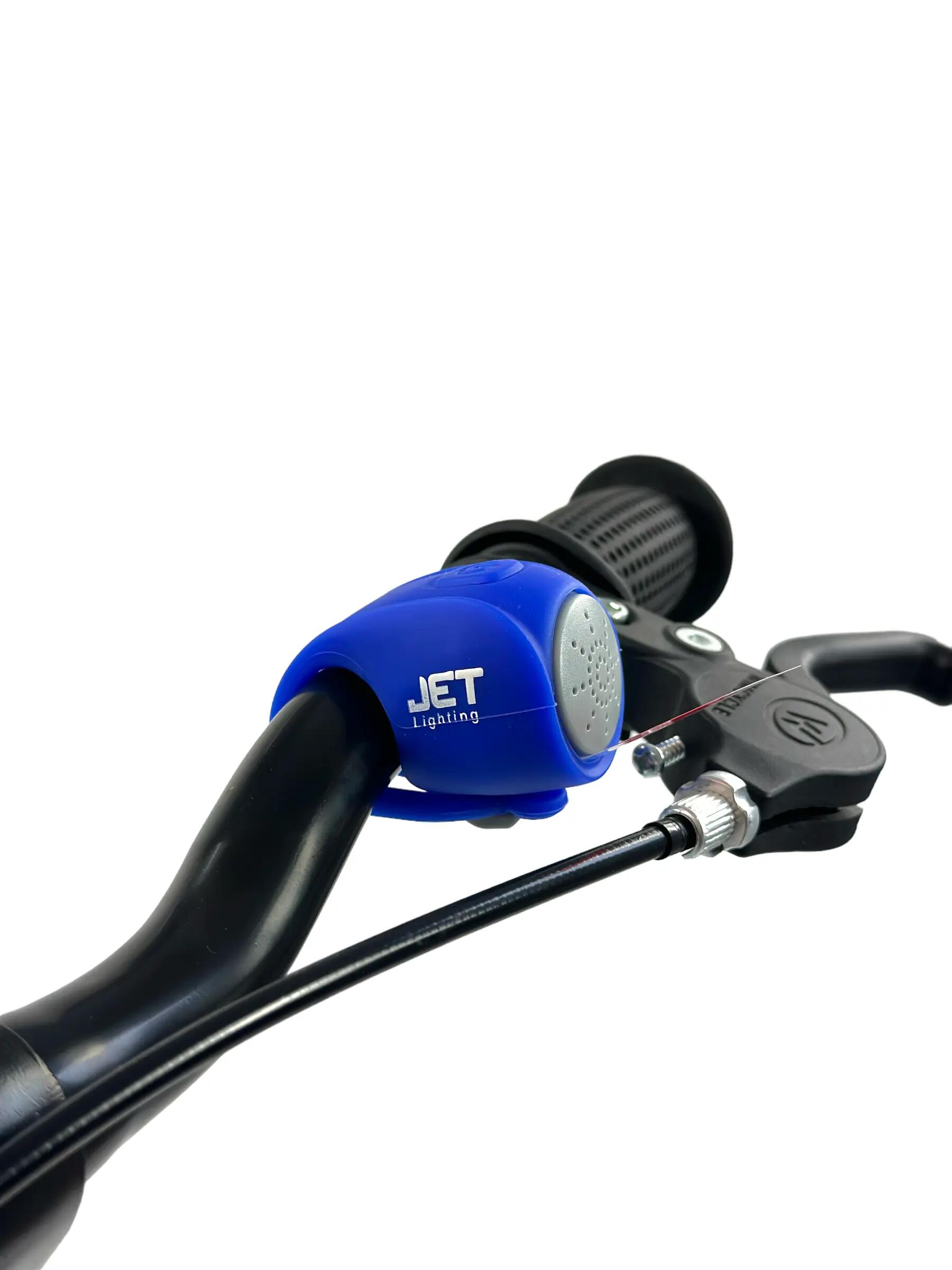 Dzwonek rowerowy B18-ELEKTRONICZNY 90db silikonowy - niebieski 2/2