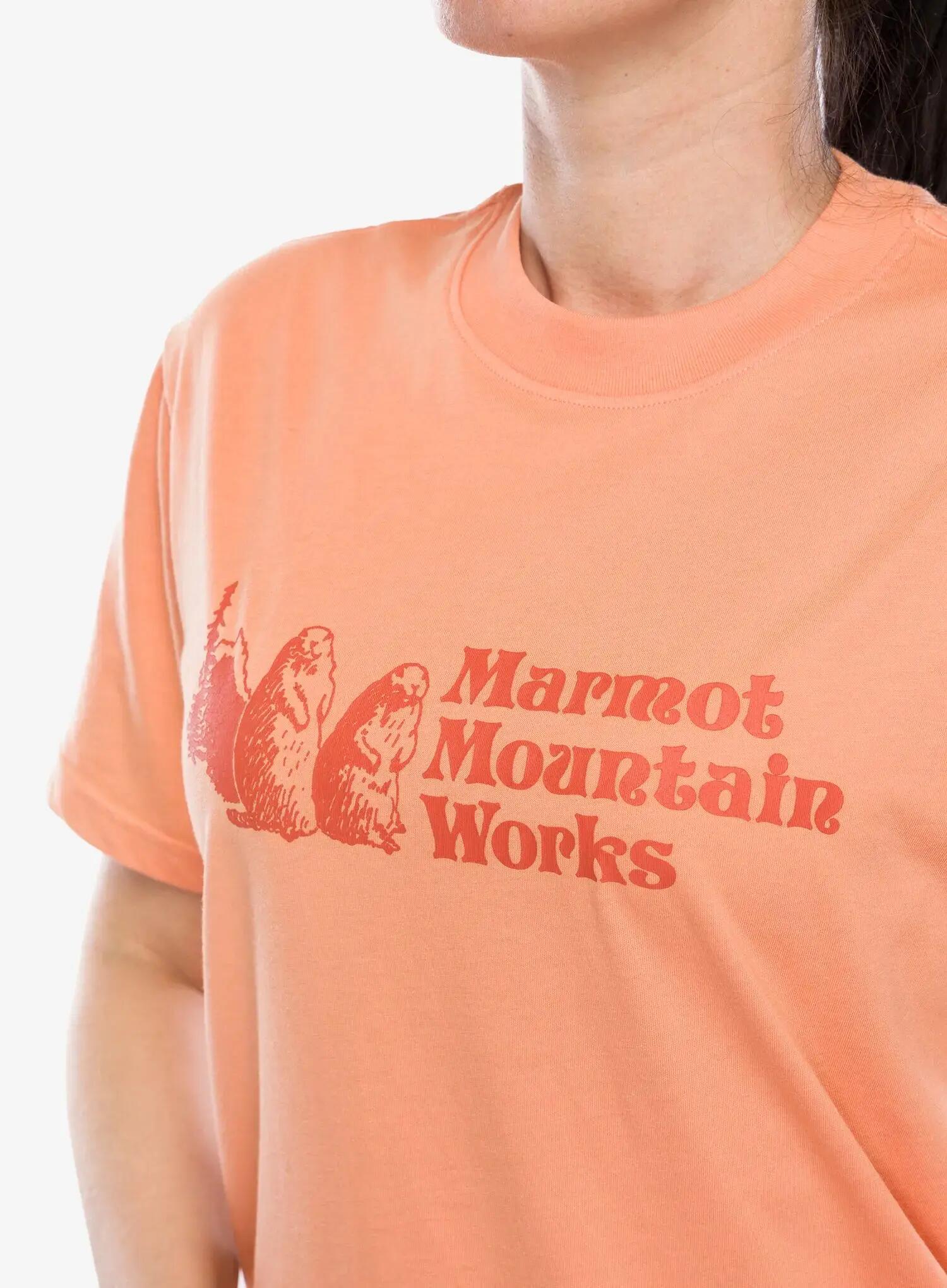 Koszulka z nadrukiem damska Marmot MMW Tee S/S 5/5