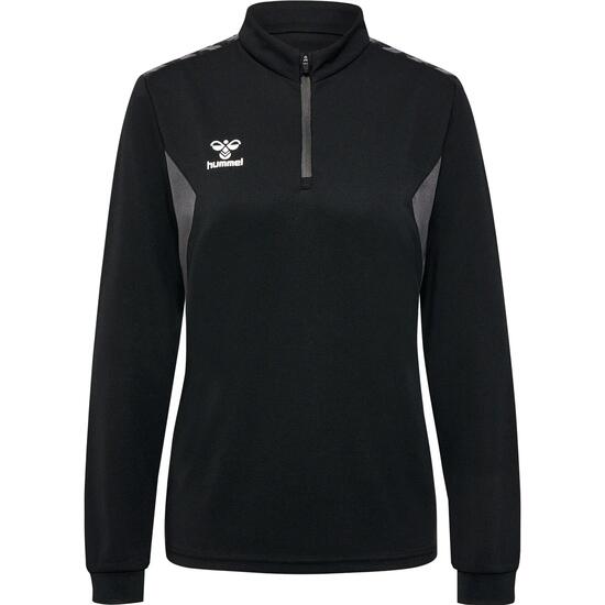 Sweatshirt half zip femme Hummel Authentic