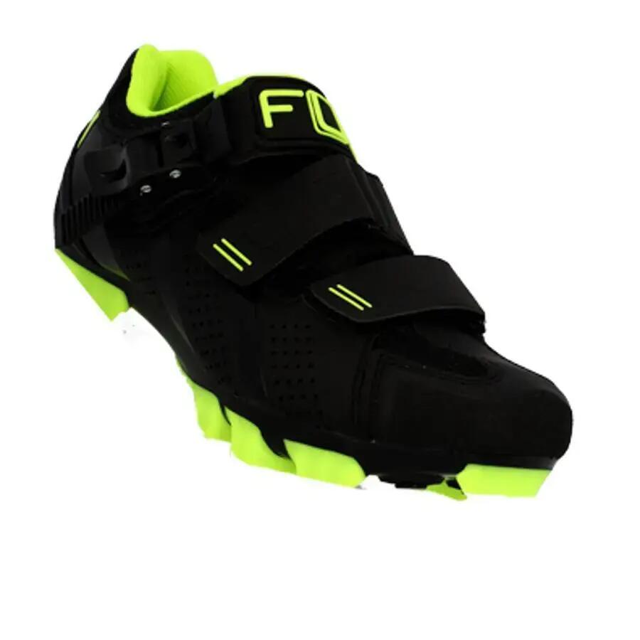 Shoes with 2 self-gripping straps + click FLR Elite F65