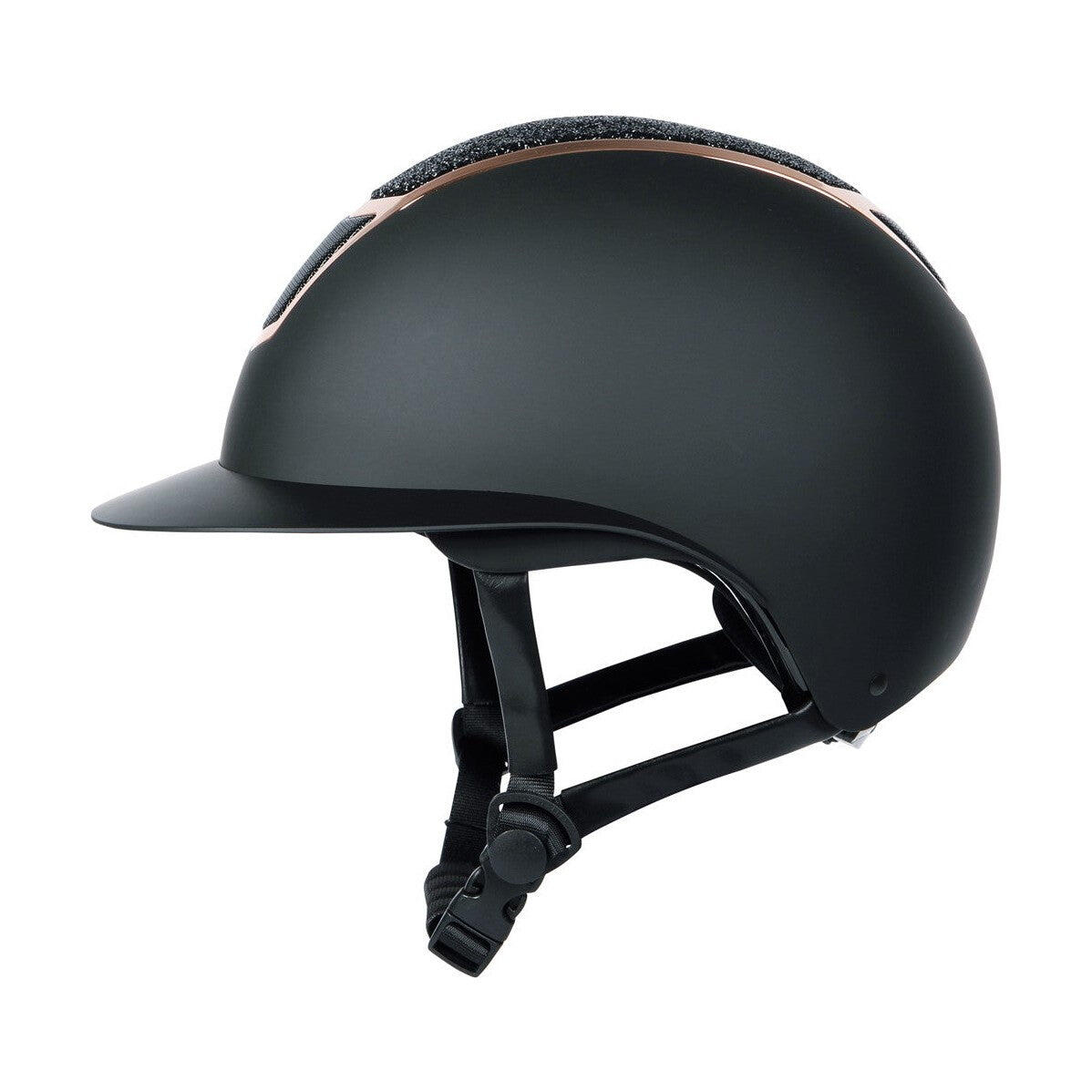 Harry's Horse Casquette de Sécurité Mont Blanc Sparkle - Noir Rose Or 12/15