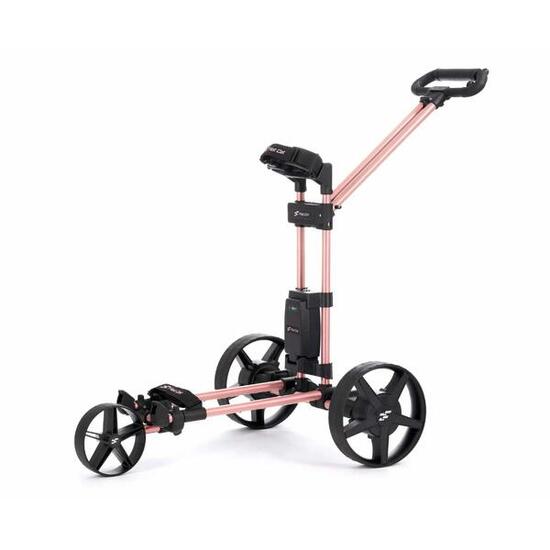 Chariot électrique avec 27 trous housse, batterie, chargeur Flat Cat Touch-Hybri