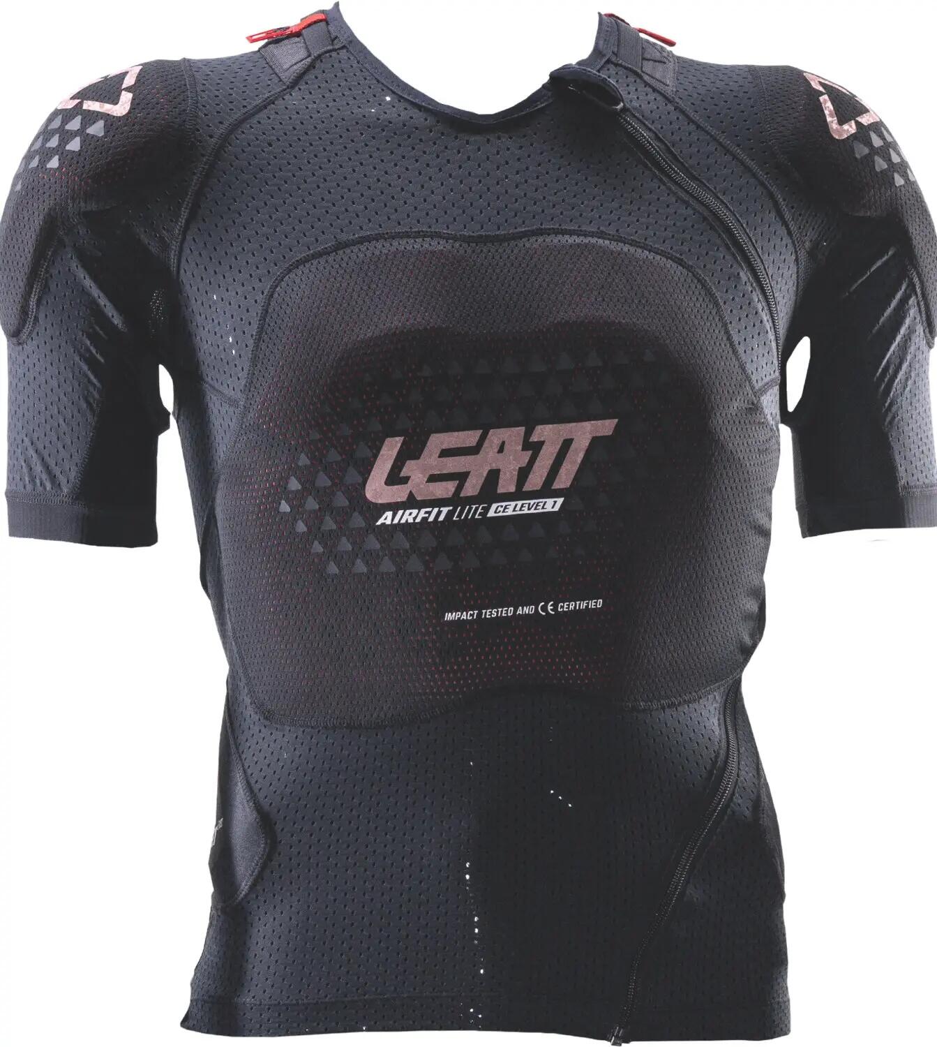 Camisola de proteção Leatt 3DF AirFit Evo para mulher Preto 2/6
