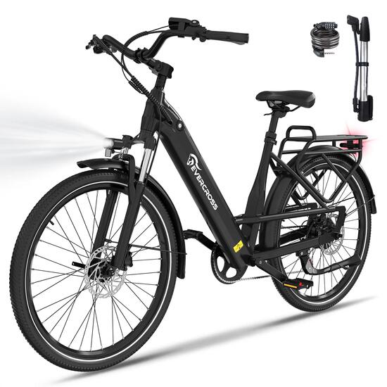Bici elettrica adulto 275" EK25 - Sensore di coppia 250W 36V 13Ah NFC APP