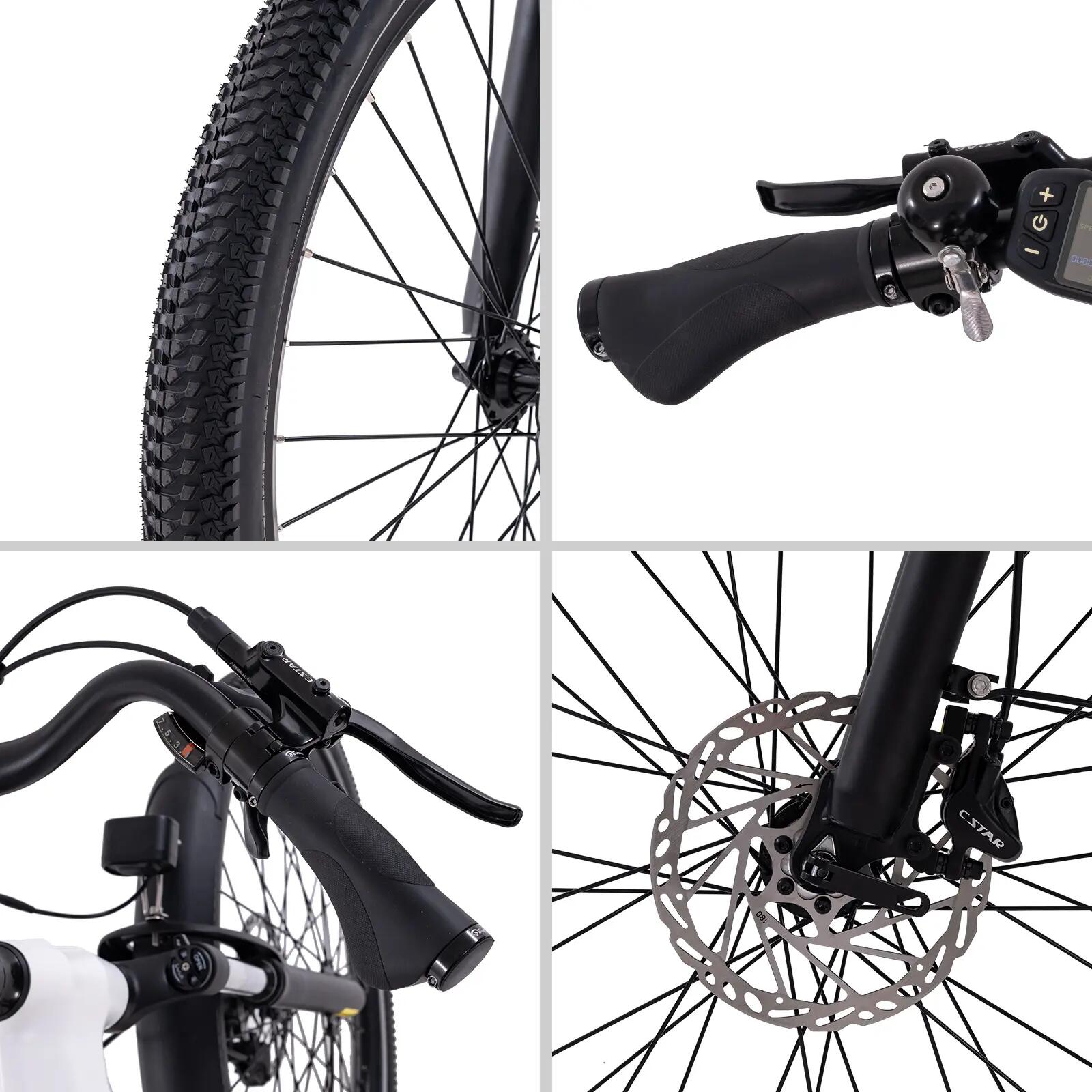 Bicicleta eléctrica adulto 27,5" EK25 - Sensor de par, 250W, 36V 13Ah, NFC, APP 7/15
