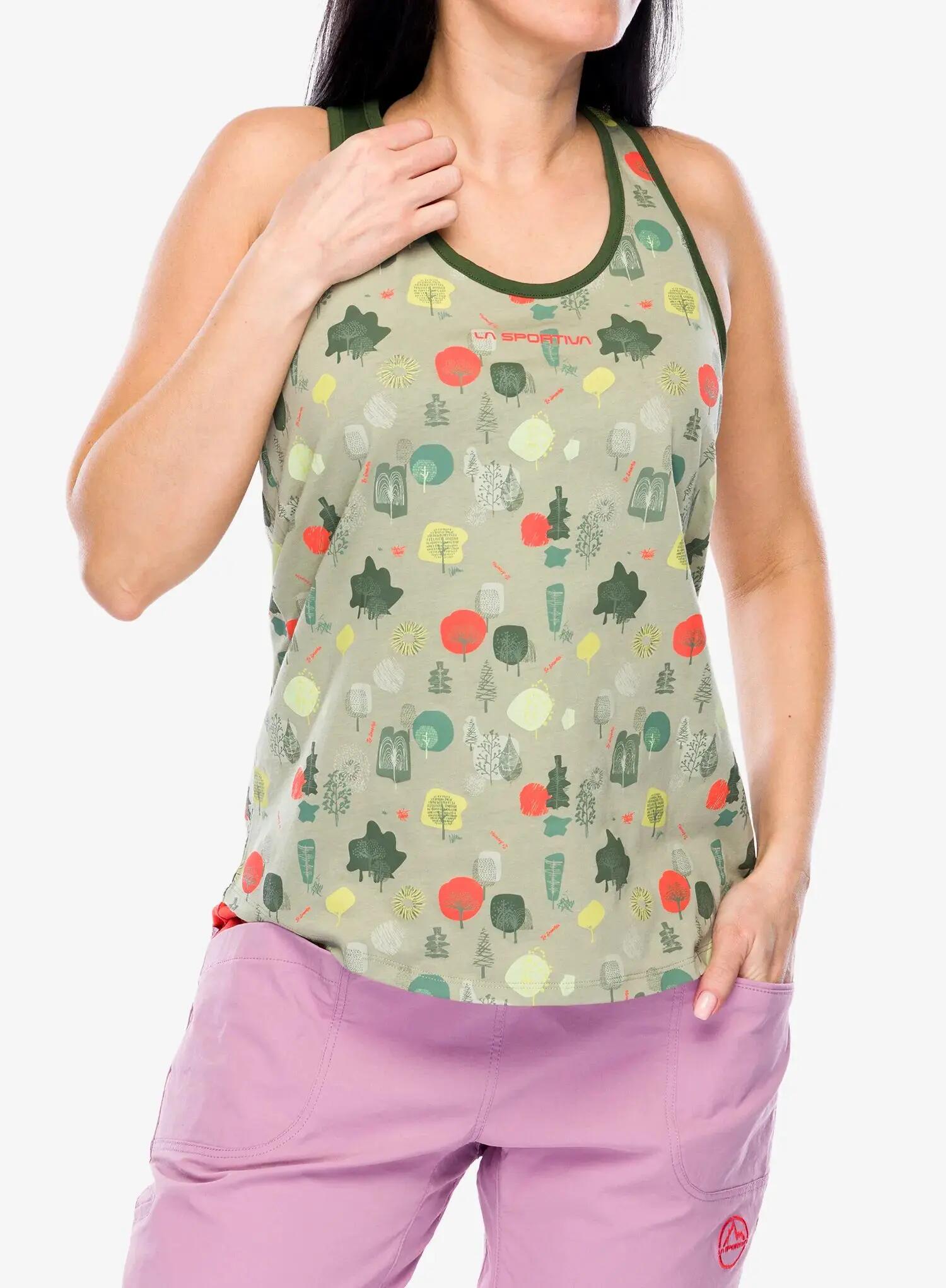 Top wspinaczkowy damski La Sportiva Botanic Tank 4/7