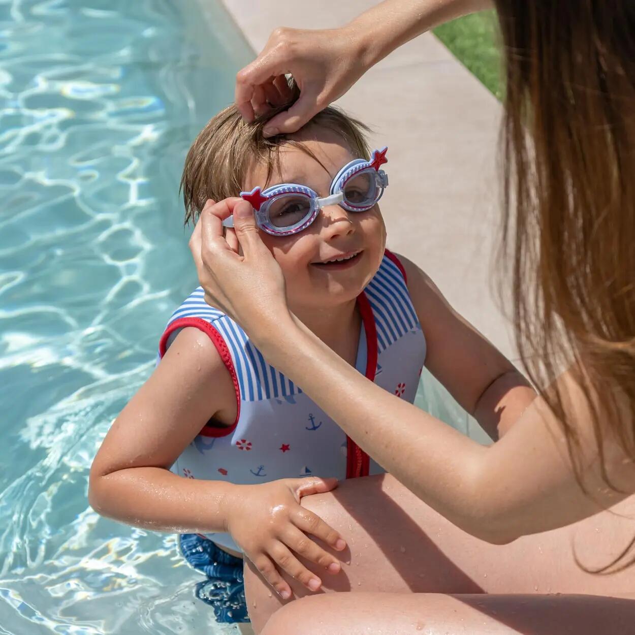 Flamingueo gafas natación infantiles antivaho multicolor 5/5