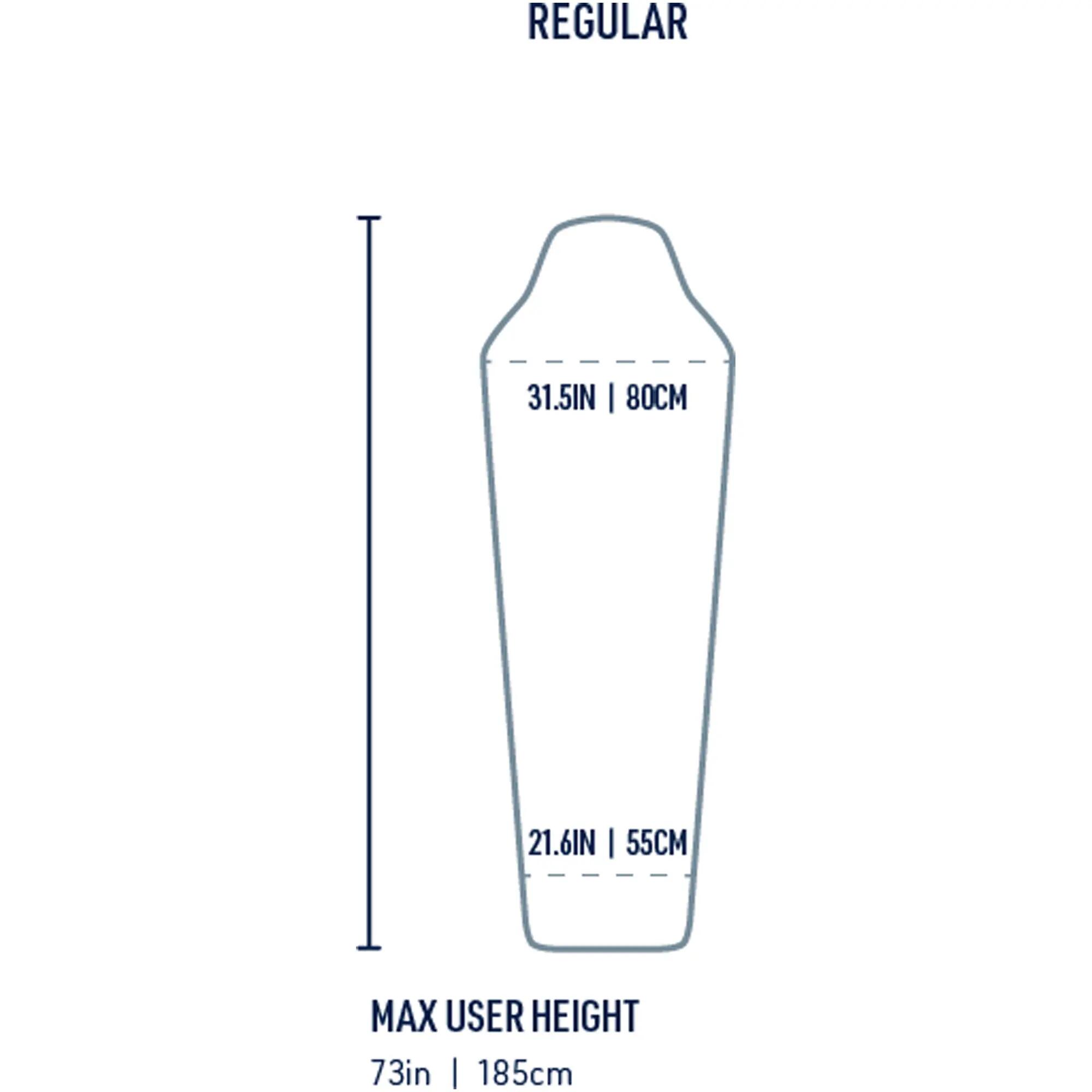 Wkładka do śpiwora Sea to Summit Reactor Fleeceweight R - picante 7/7