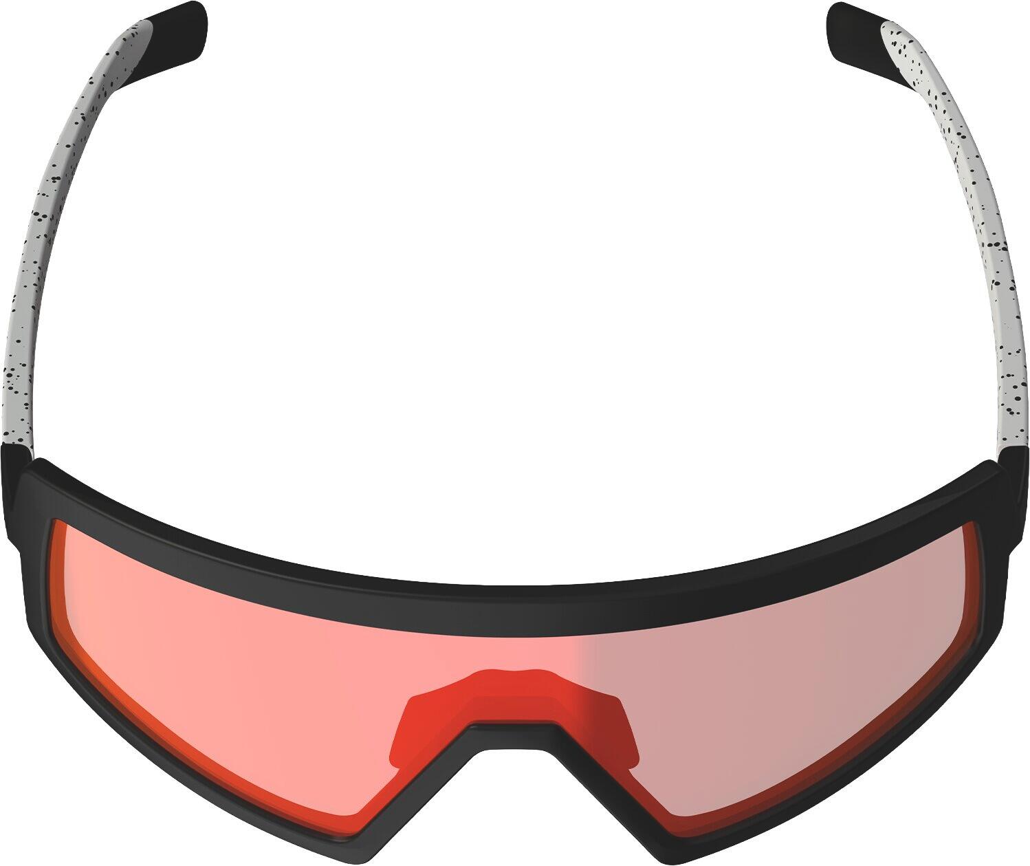 Sunglasses MadViz One Black/White Iriz Red 15 VLT 5/5