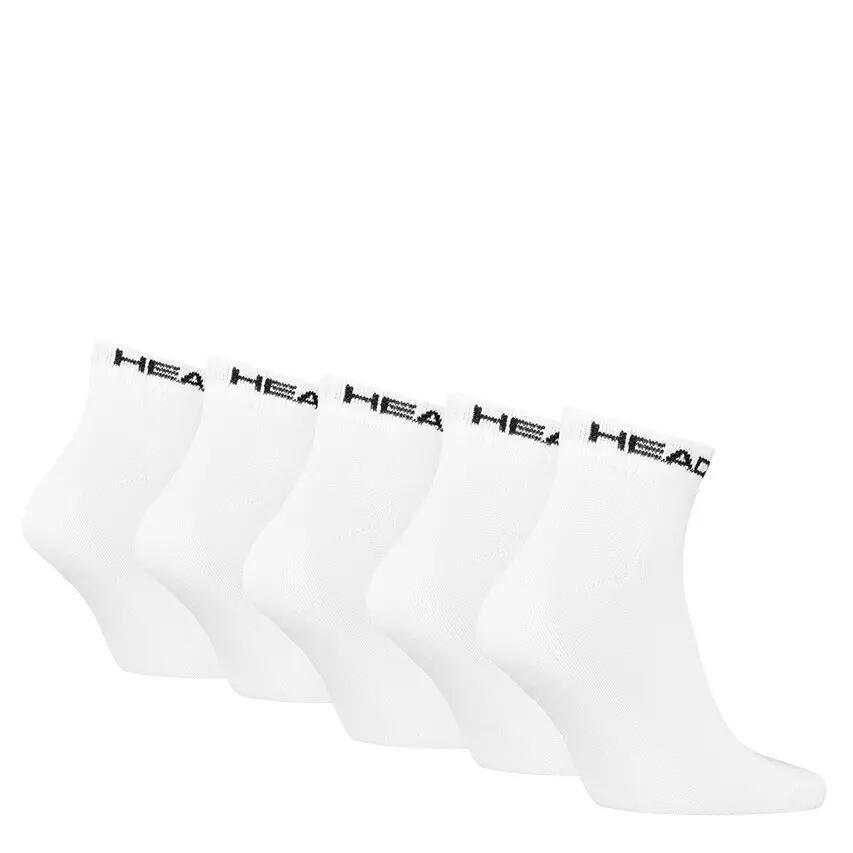 Multi-Sport Unisex 5-Pack Quartersokken Elements Wit 2/2
