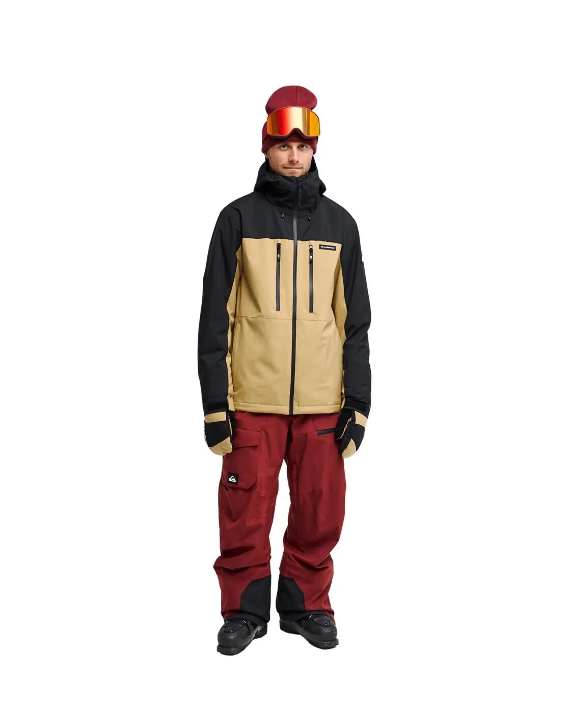 Technische Snowbroek UTILITY 20K Rot Heren 3/4