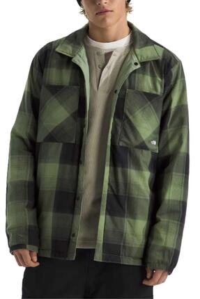 Veste réversible matelassée - Homme - Vert/Tartan