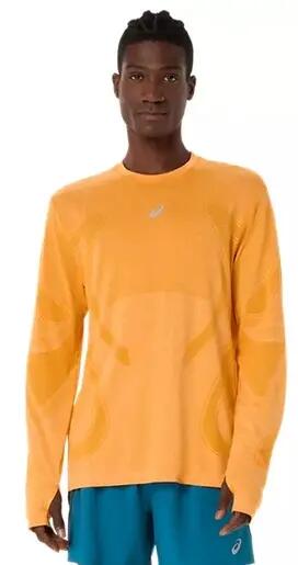 Laufshirt Herren Asics Road Seamless LS Top