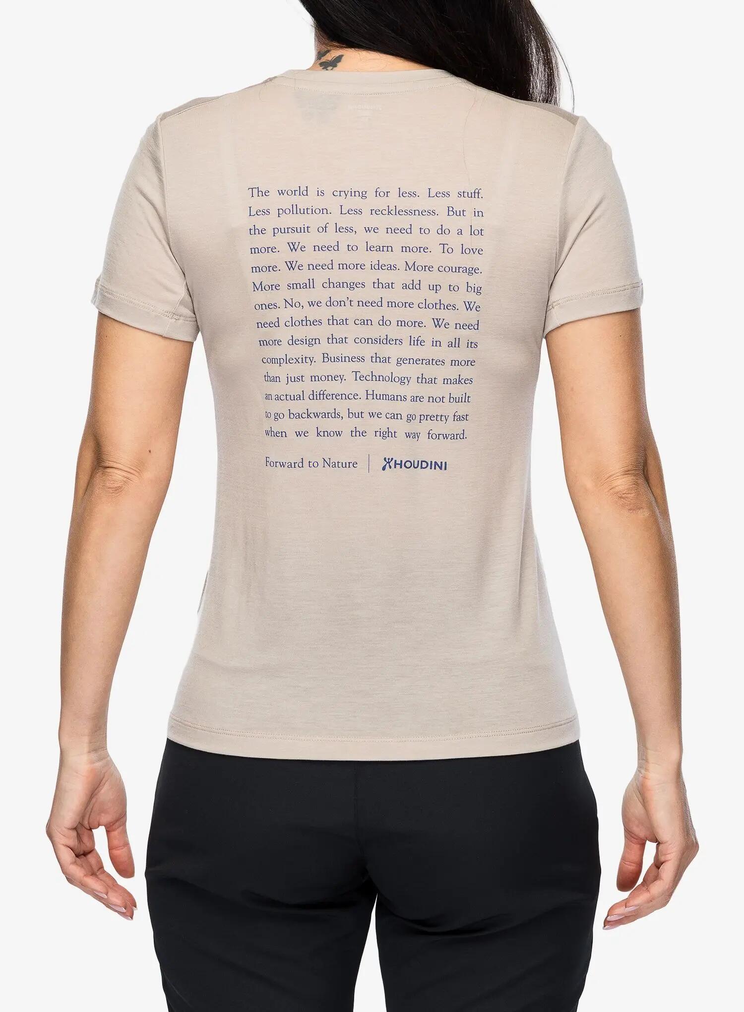 Koszulka damska Houdini Tree Message Tee 2/7