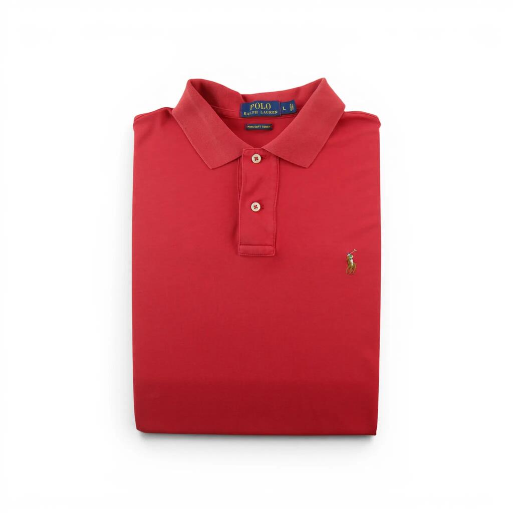 Second life - Men’s Red Short Sleeve Polo Polo Ralph Lauren - Good