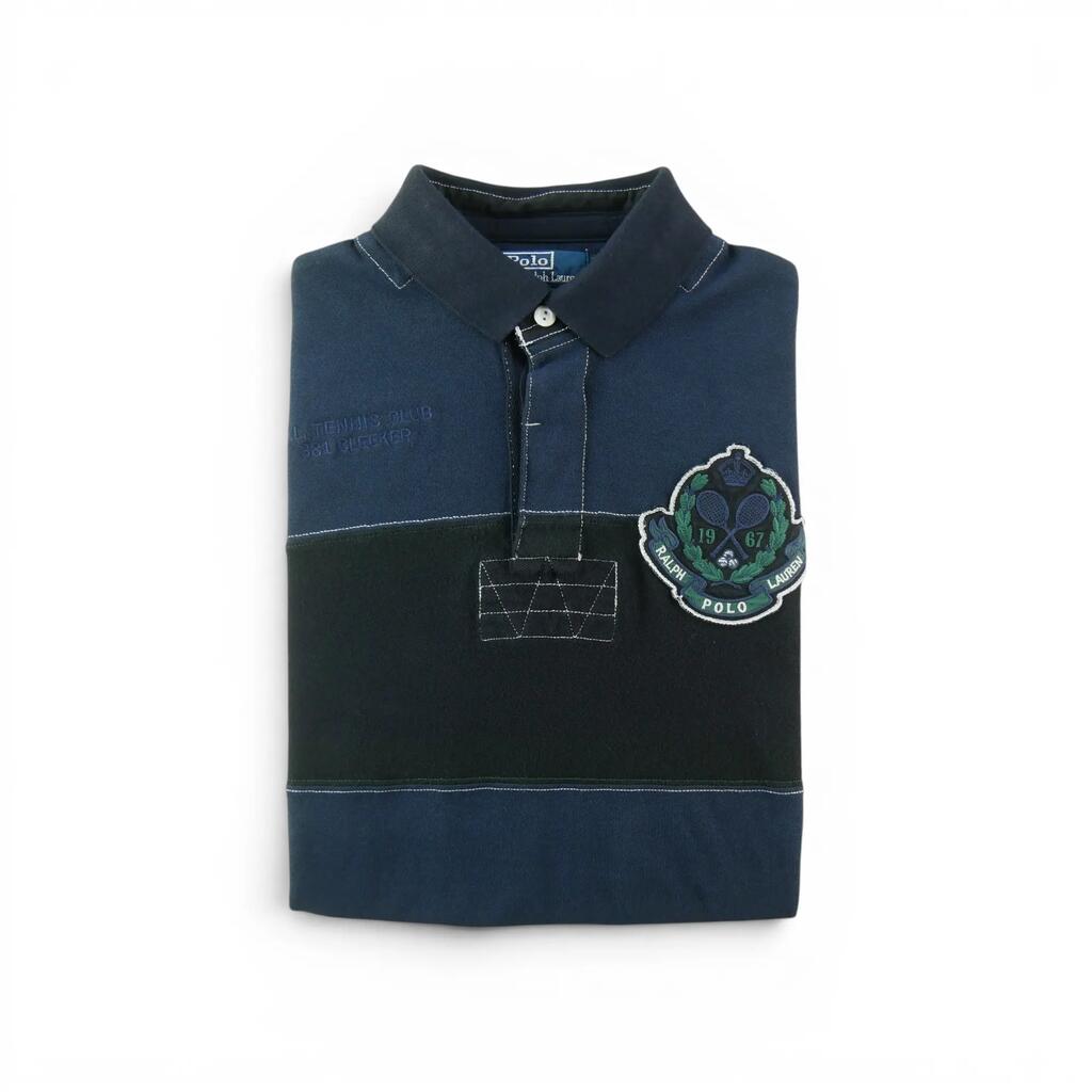 Second life - Men's Short Sleeve Polo Navy - Excellent