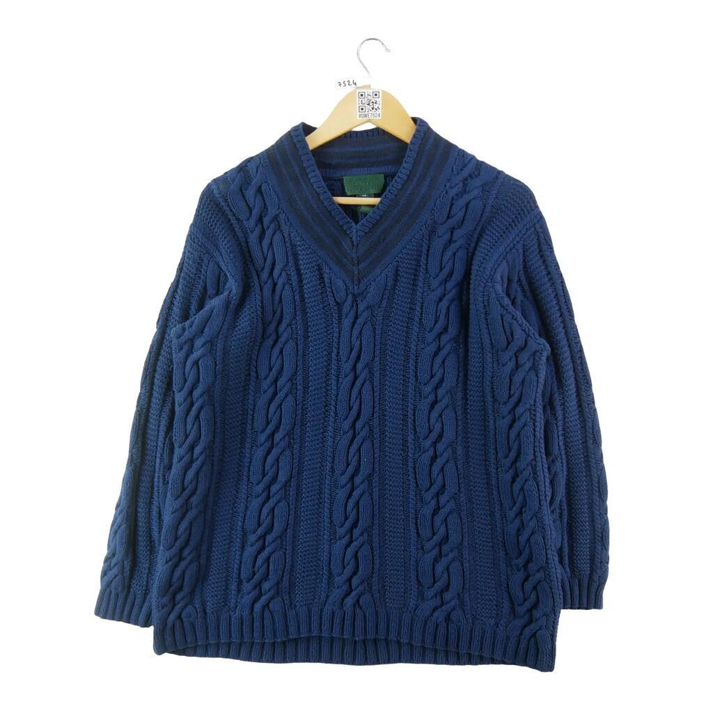 Second life - Lauren Ralph Lauren Women’s Cable-Knit Sweater Navy - Excellent