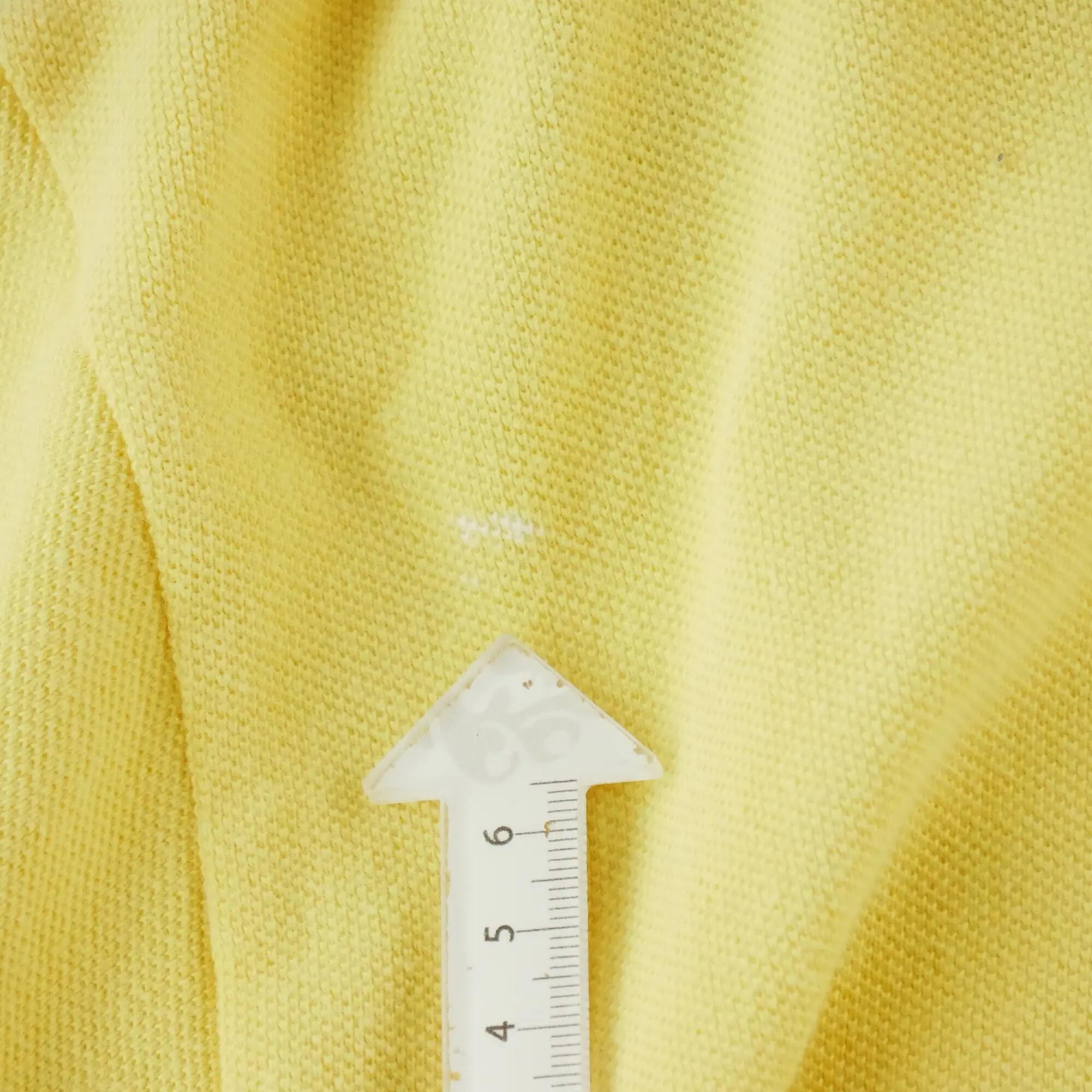 Second hand - Polo maniche corte uomo giallo - Stato buono 7/7