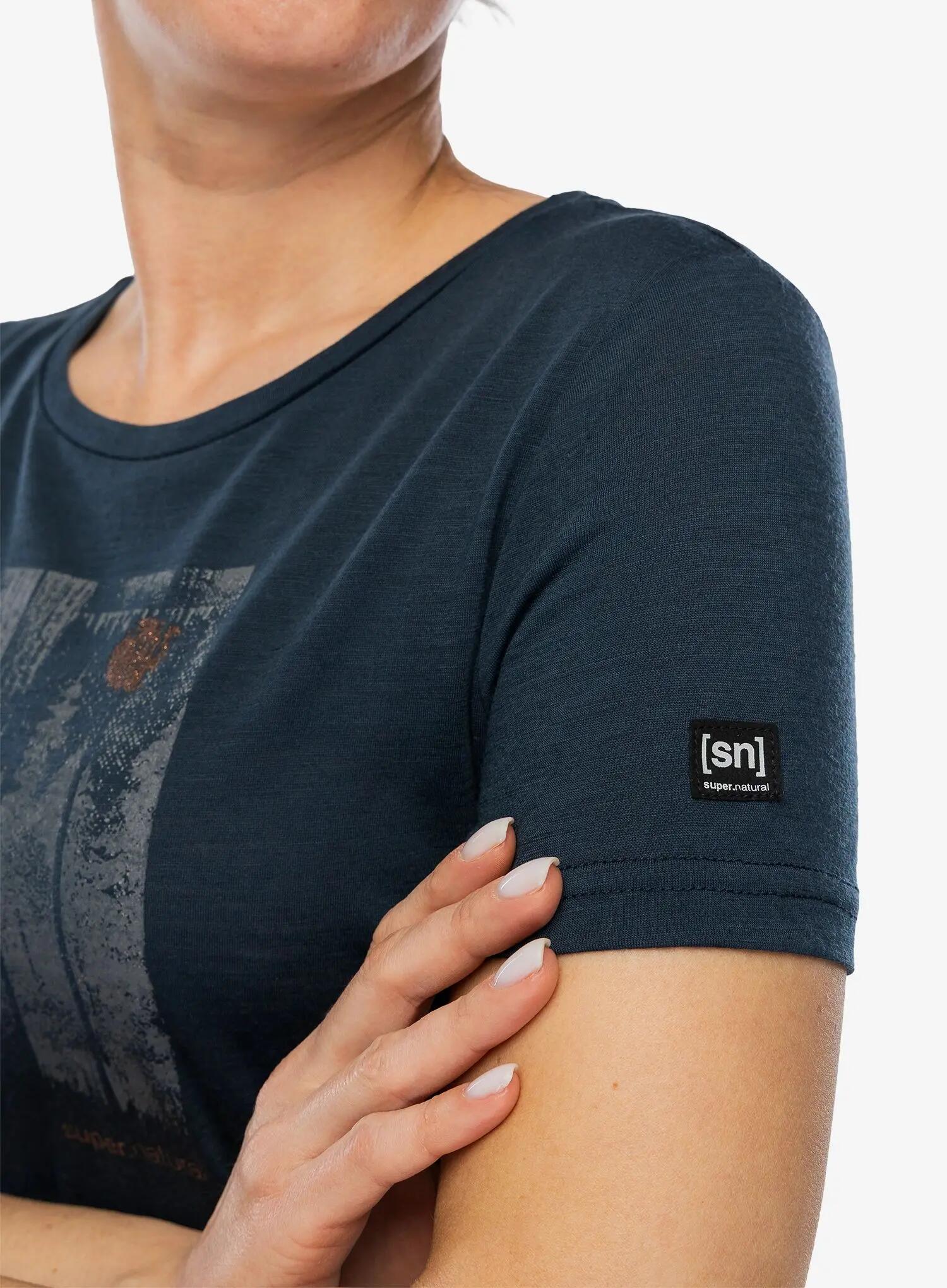 Koszulka merino damska Super.natural Wonder Wald Tee 6/6