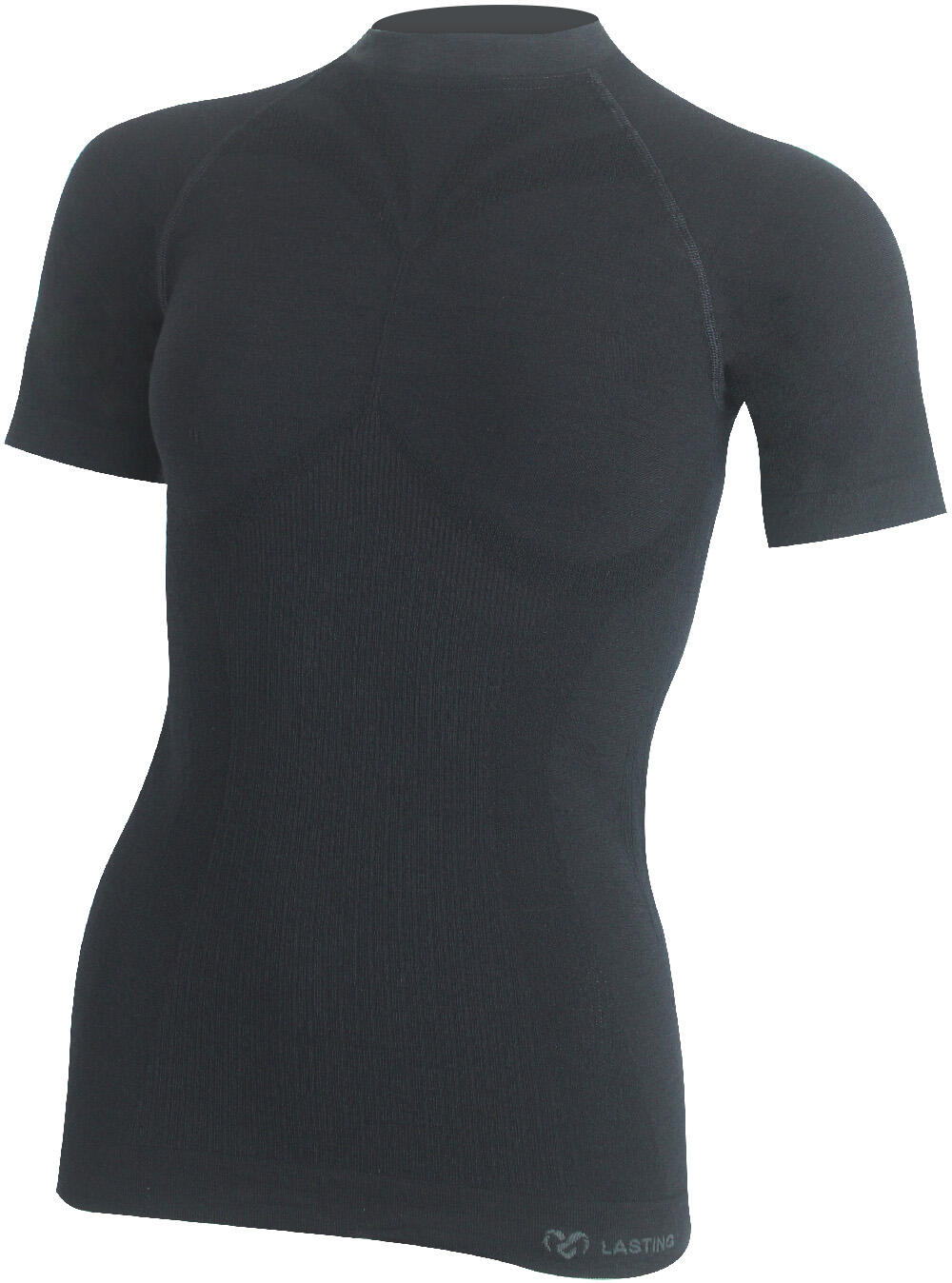 Baselayer - Wielrennen - Dames - Merino - Compressie - Zwart 1/1