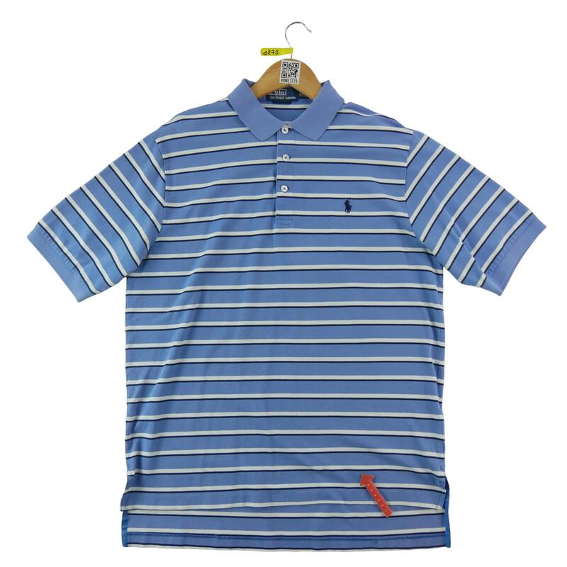 Second life - Polo Ralph Lauren bărbați mânecă scurtă albastru deschis - Bun