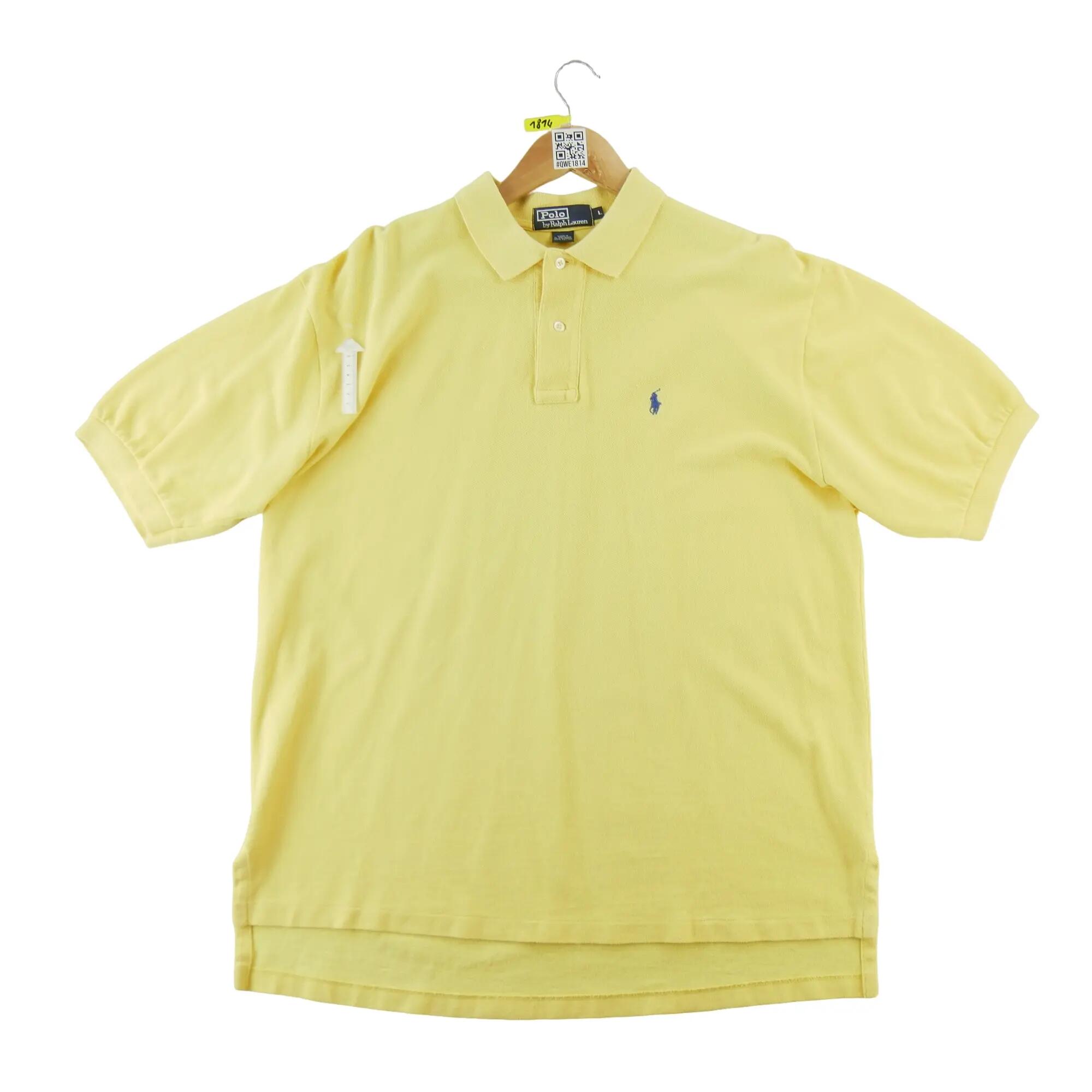 Second hand - Polo maniche corte uomo giallo - Stato buono 4/7