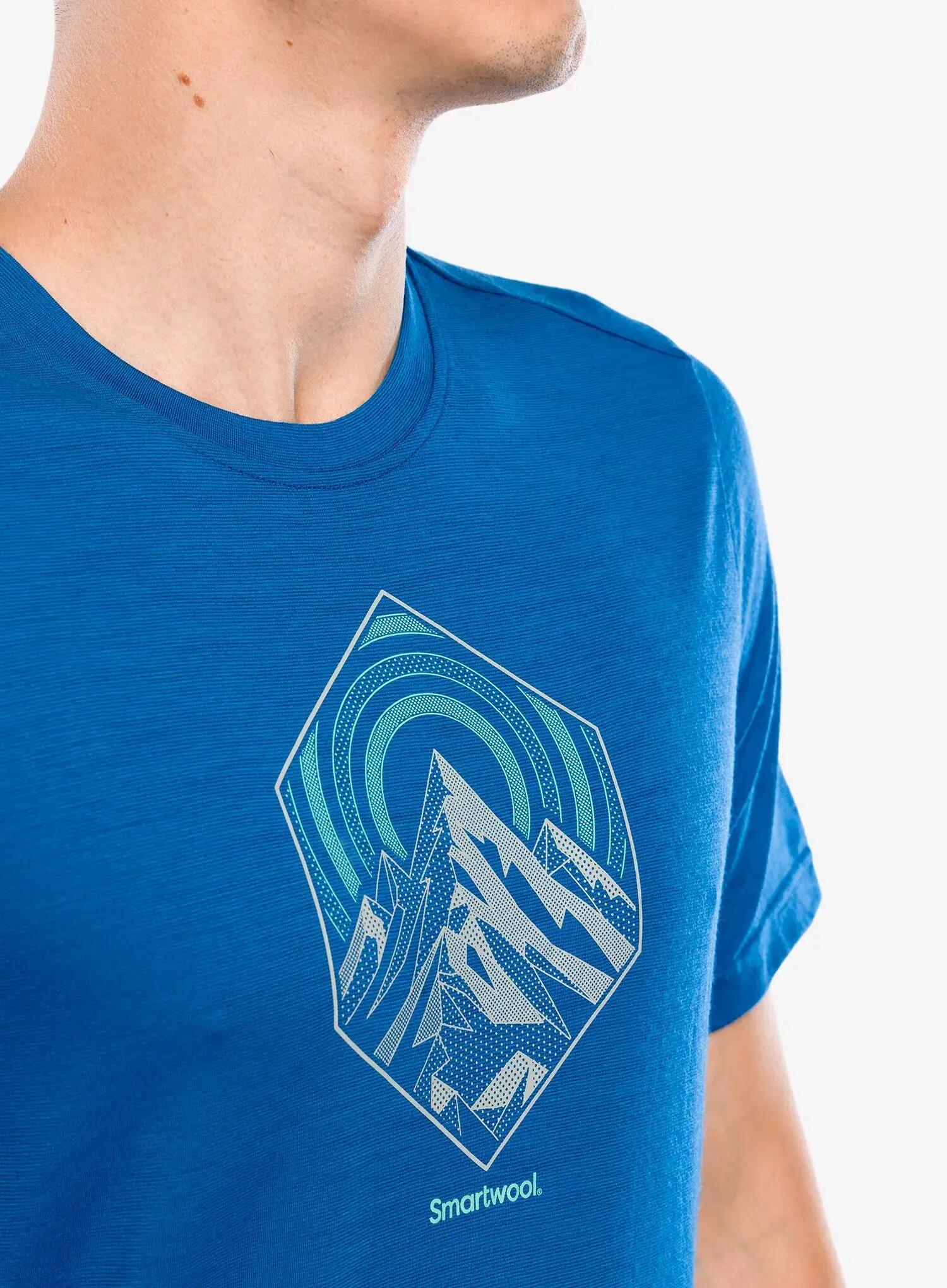 Koszulka merino Smartwool Peak Energy Active Short Sleeve Graphic Tee 6/7
