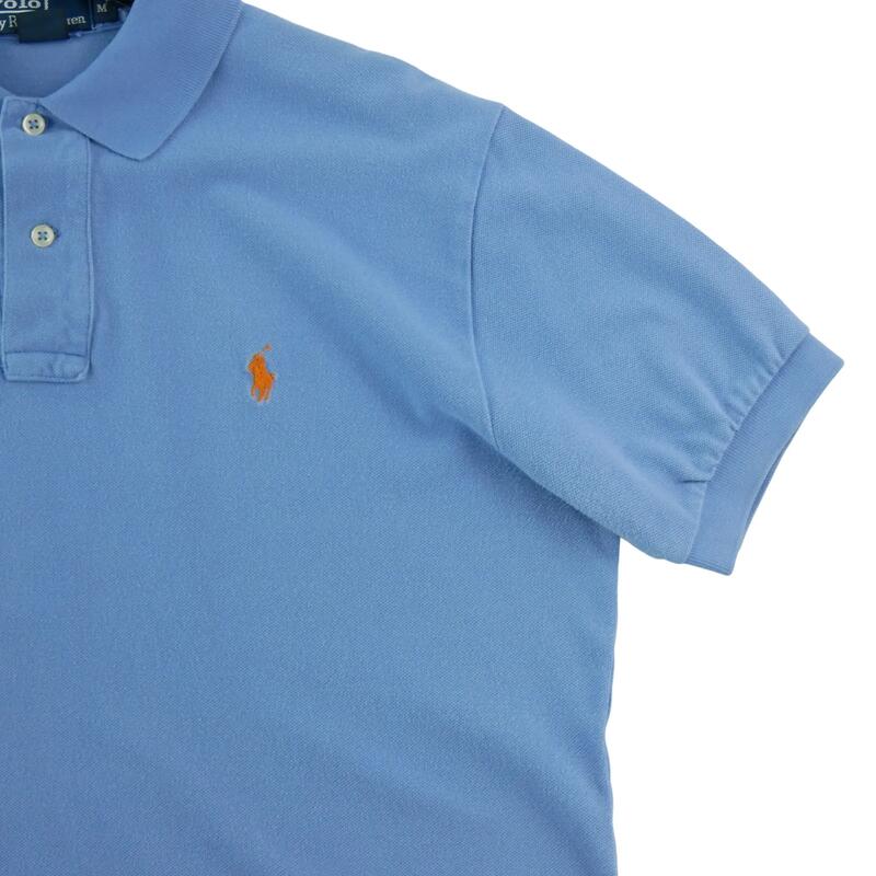Second life - Polo Ralph Lauren bărbați, mânecă scurtă, albastru deschis - Bun