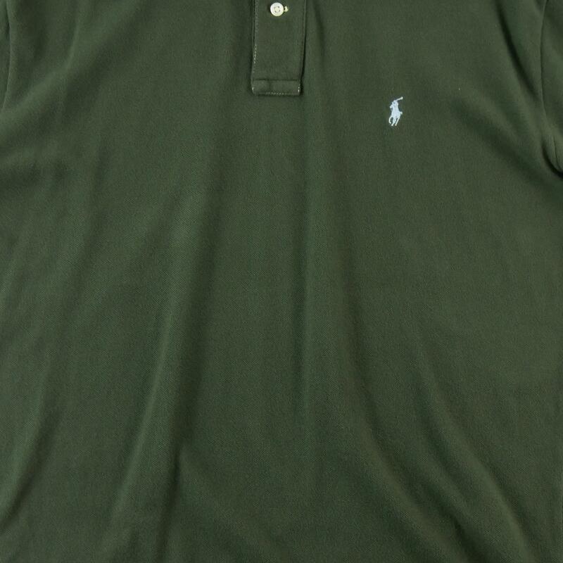 Second life - Polo Ralph Lauren bărbați, mânecă scurtă, kaki - Ca nou