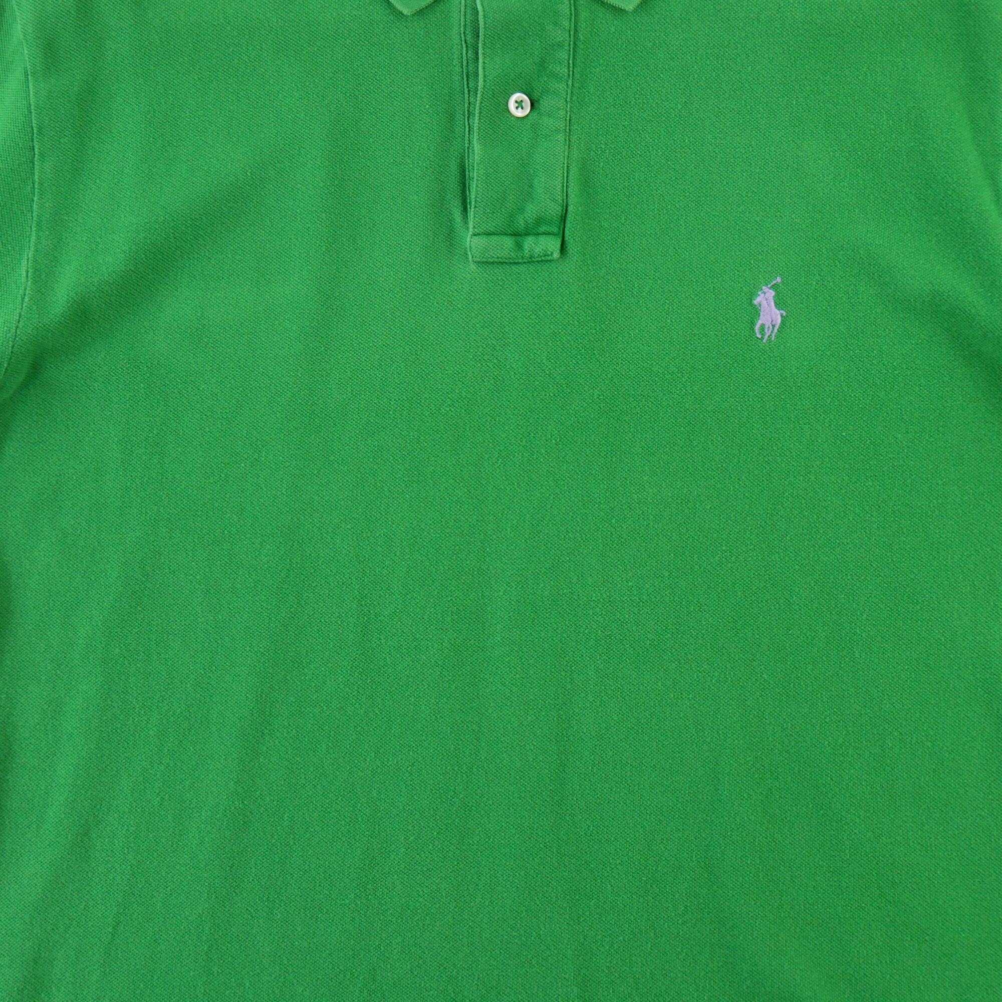 Polówka męska z krótkim rękawem Polo Ralph Lauren zielona 4/7