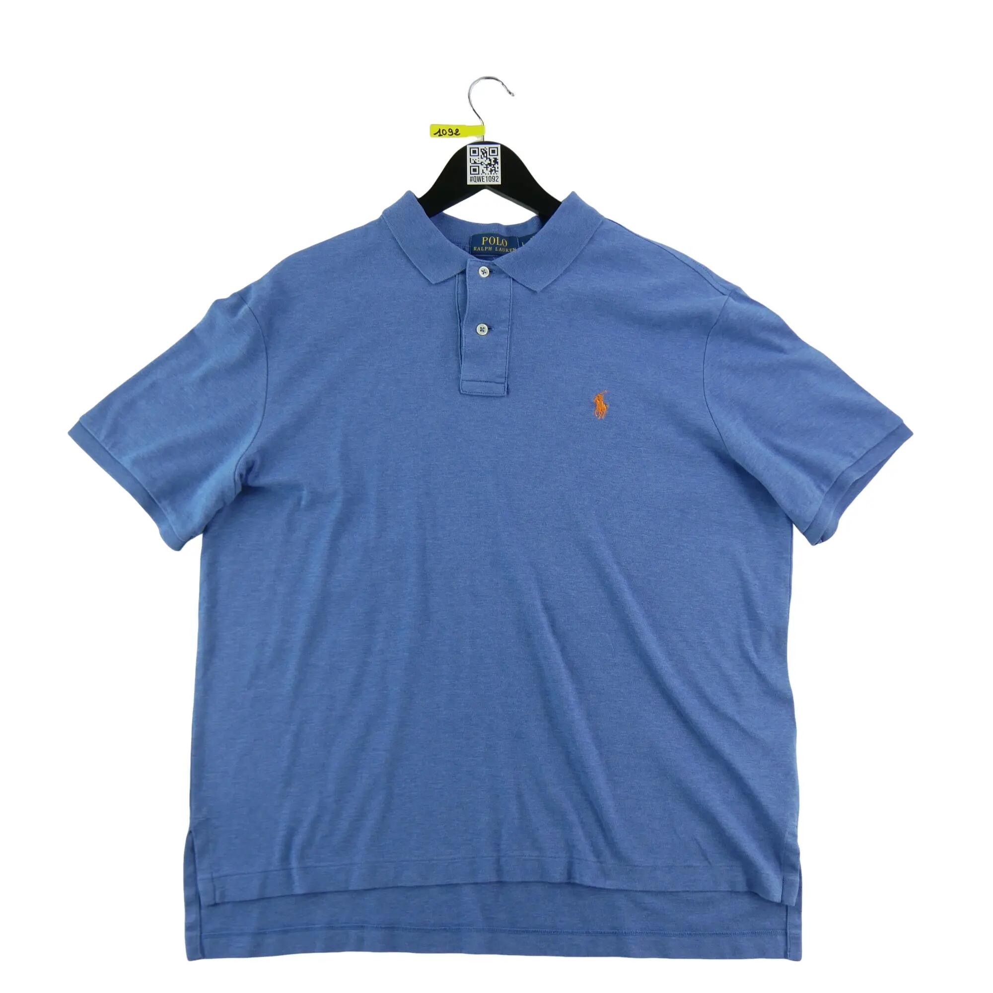 Second hand - Polo Ralph Lauren uomo manica corta blu - Stato buono 2/7