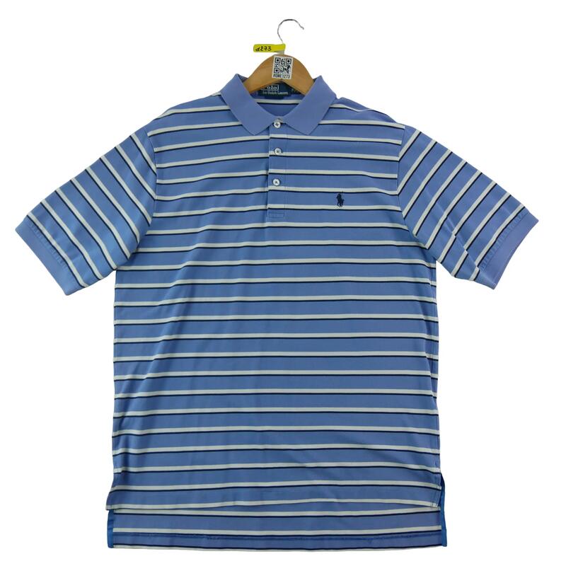 Second life - Polo Ralph Lauren bărbați mânecă scurtă albastru deschis - Bun
