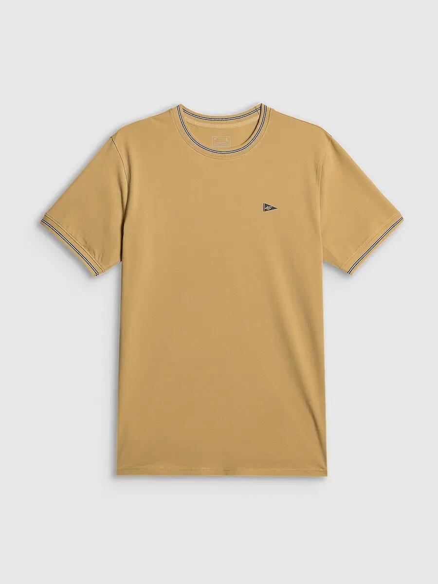 T-shirt regular z nadrukiem męski 4F 4FRSS26TTSHM3997 5/6