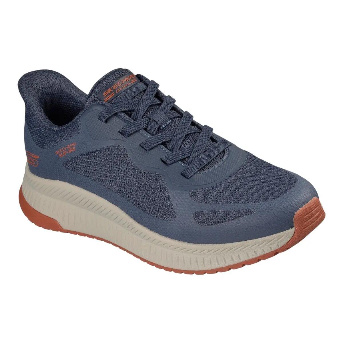 Baskets Homme Baskets Skechers BOBS SQUAD 4 Bleu Skechers 4/5