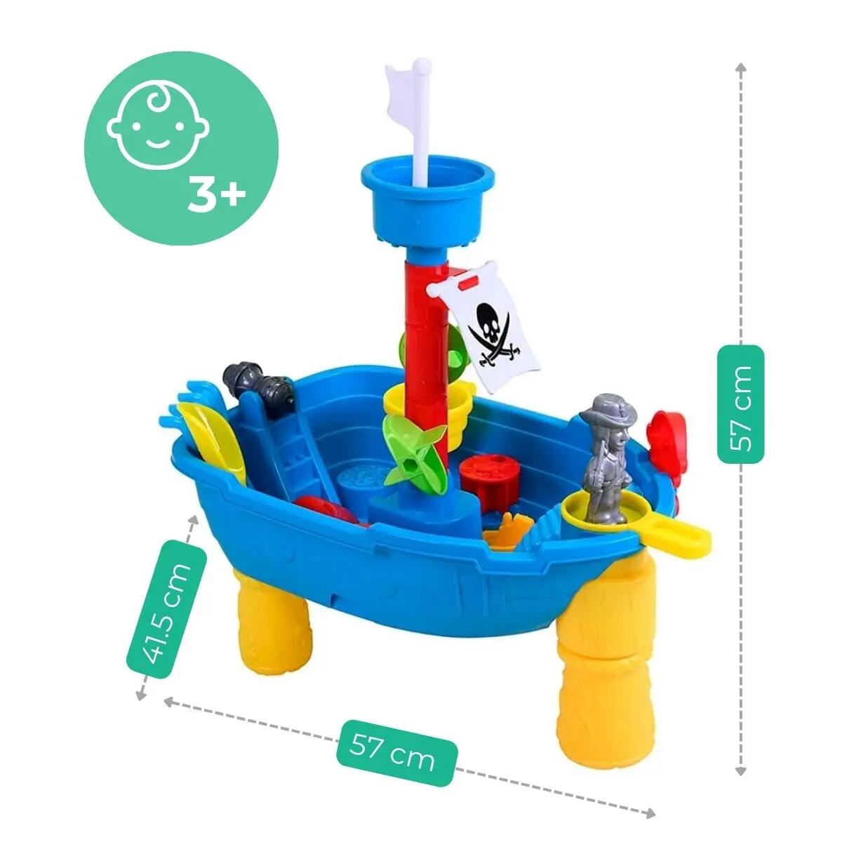 bac à sable table d'eau Bateau 5/7