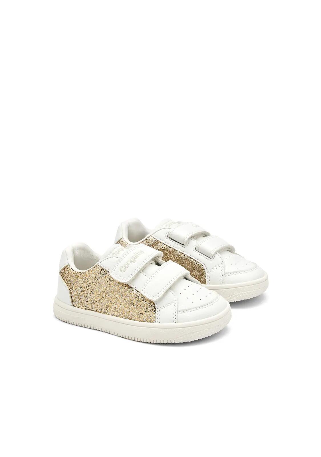 Zapatillas Conguitos Barefoot Goflex Dorado 2/4
