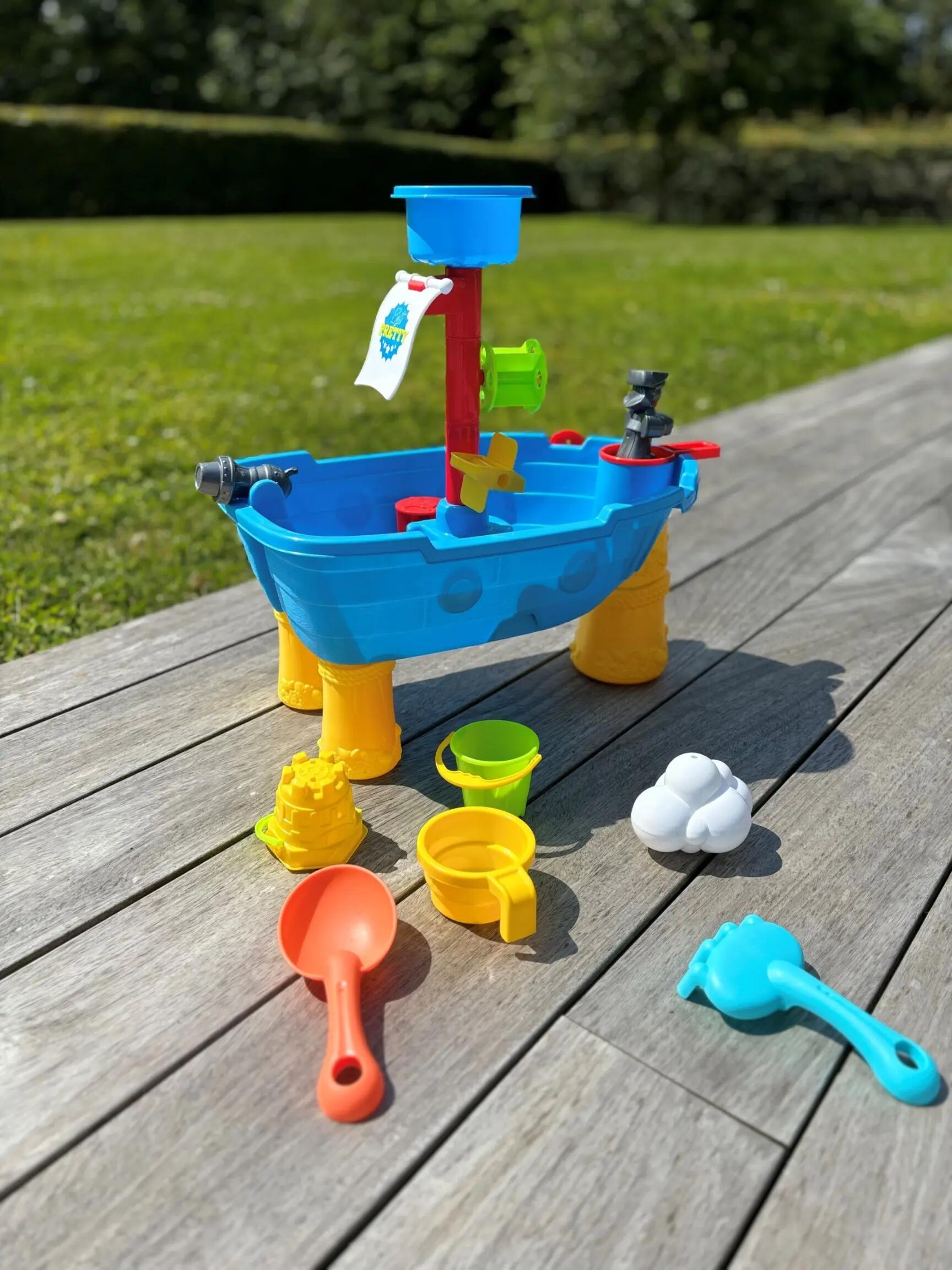 bac à sable table d'eau Bateau 2/7