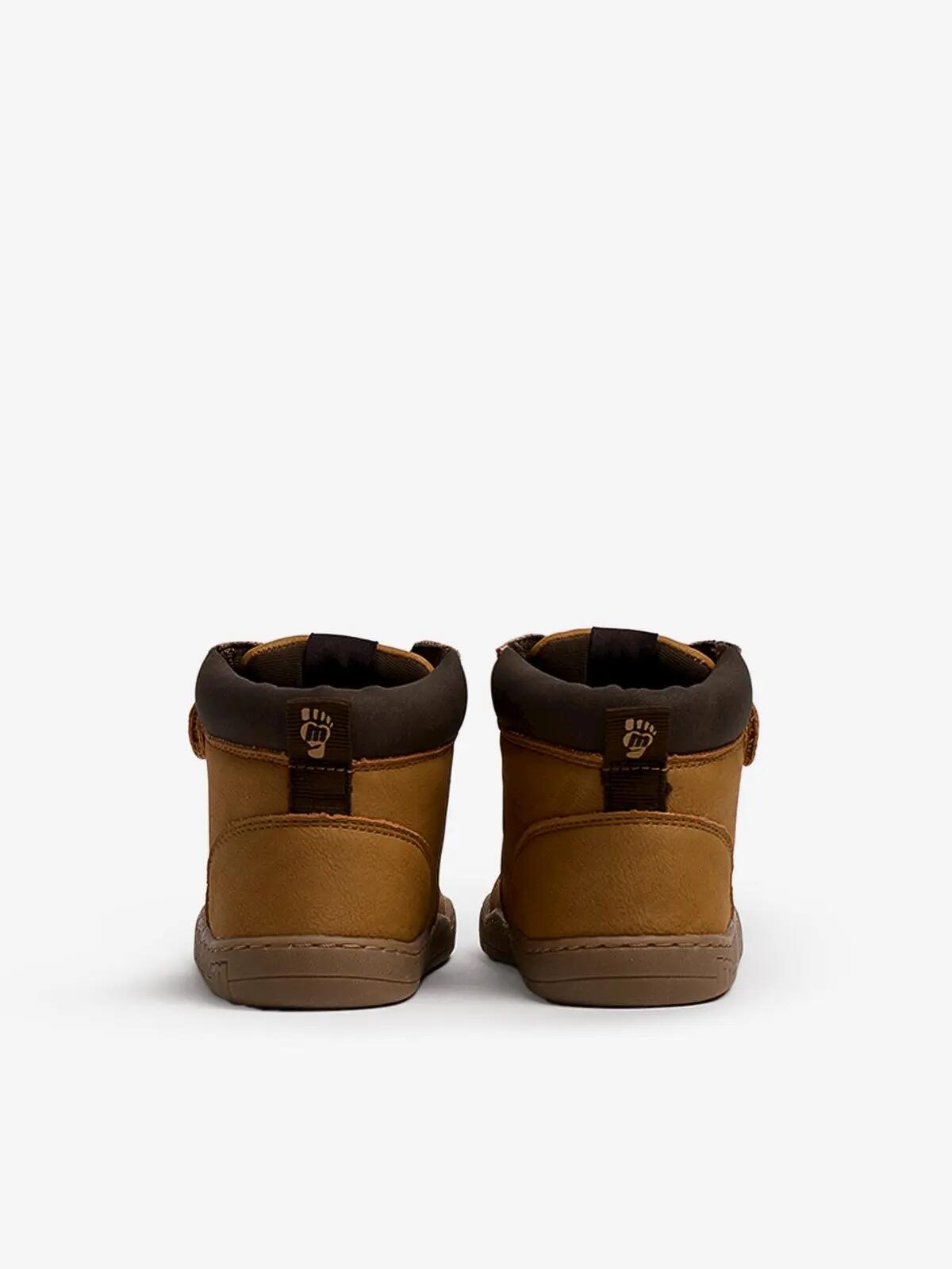 botas de tornozelo menino barefoot mtng free castanho 5/7