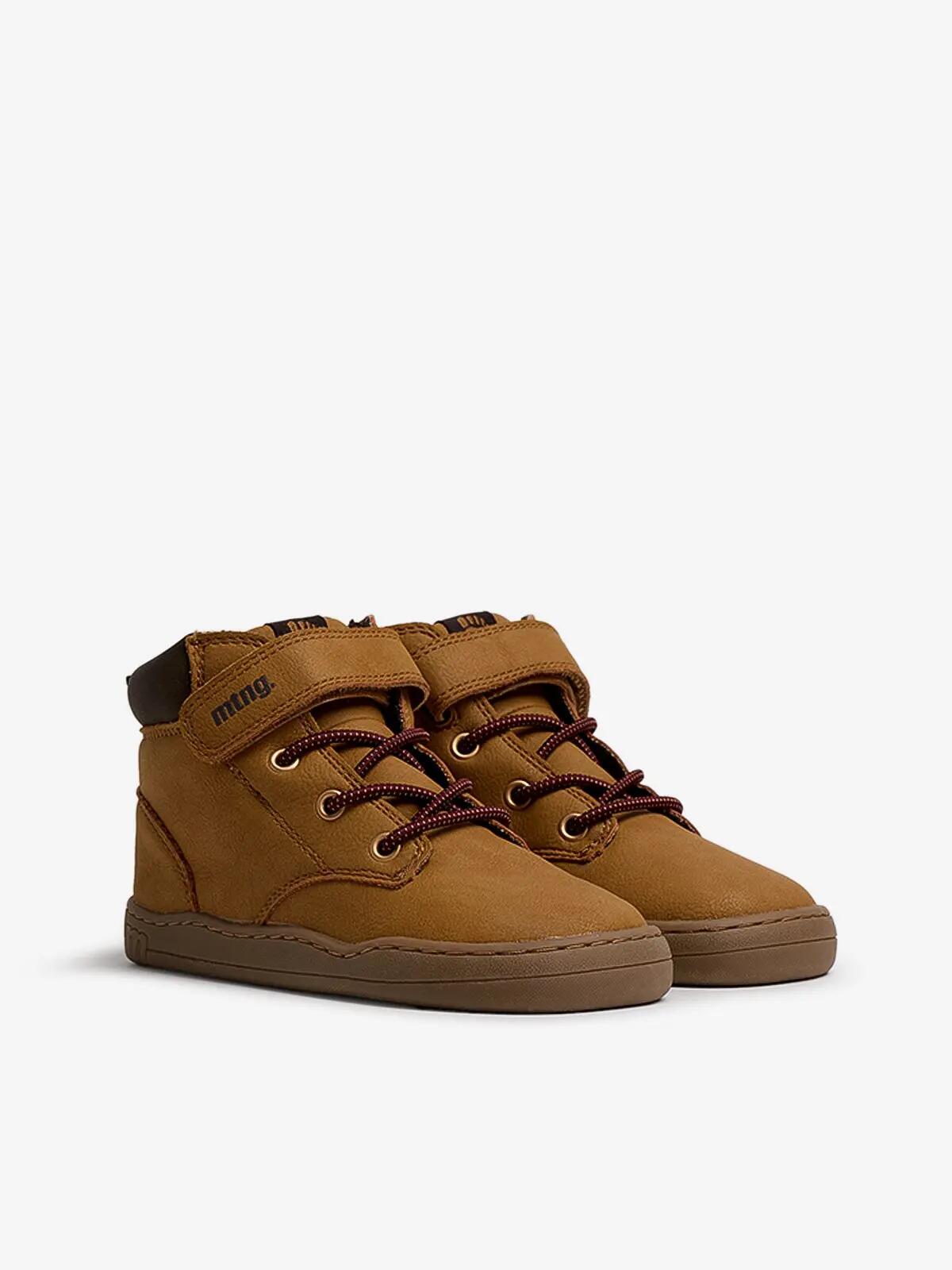 botas de tornozelo menino barefoot mtng free castanho 4/7