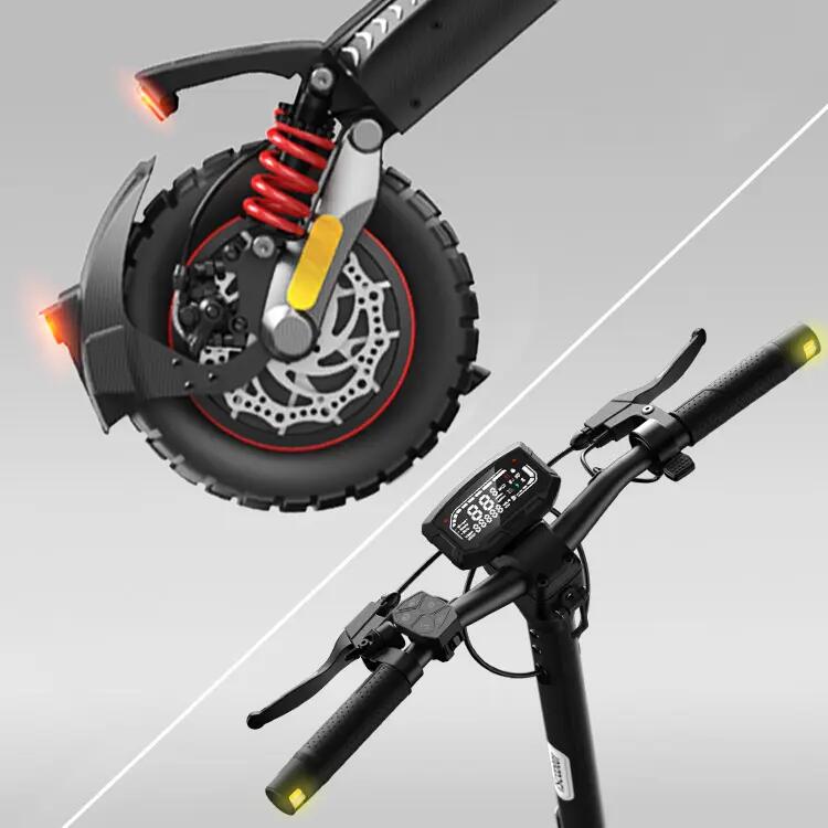 Trottinette Électrique Tout-Terrain iScooter Double Motorisation,60 km,APP 14/15