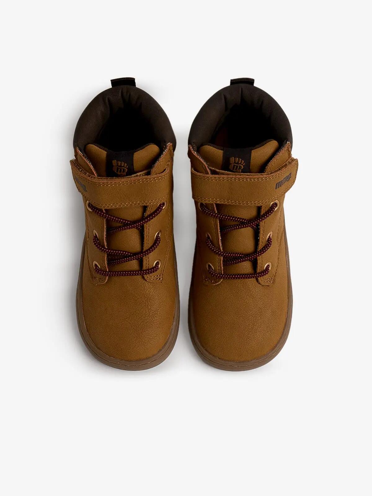 botas de tornozelo menino barefoot mtng free castanho 2/7