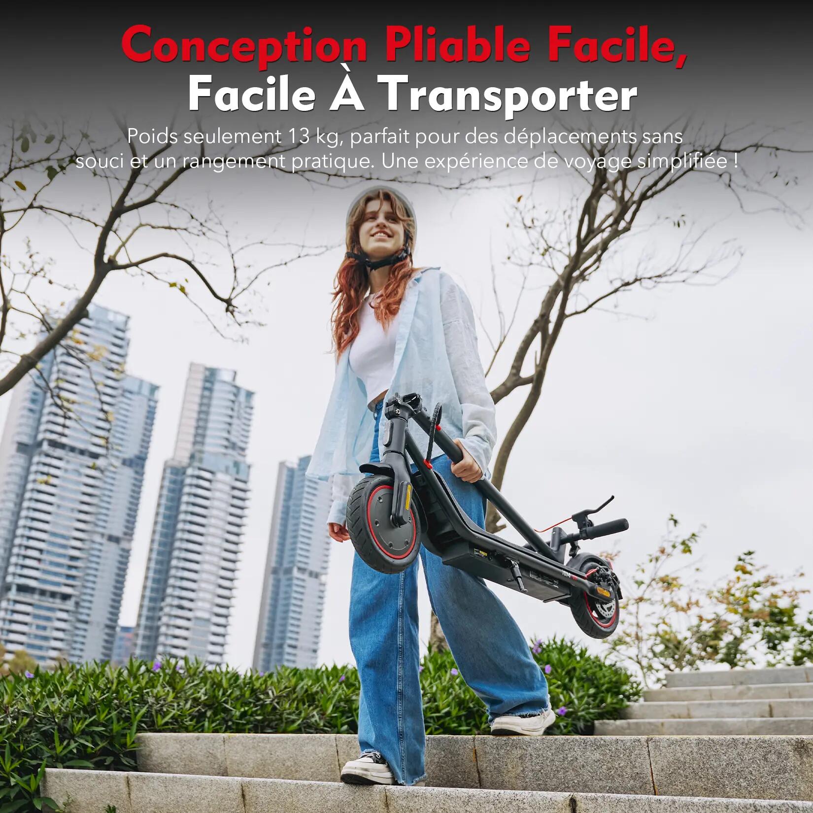 Trottinette Électrique iScooter i8M 500W 25 km Pneus 8,5" Légère APP 14/15