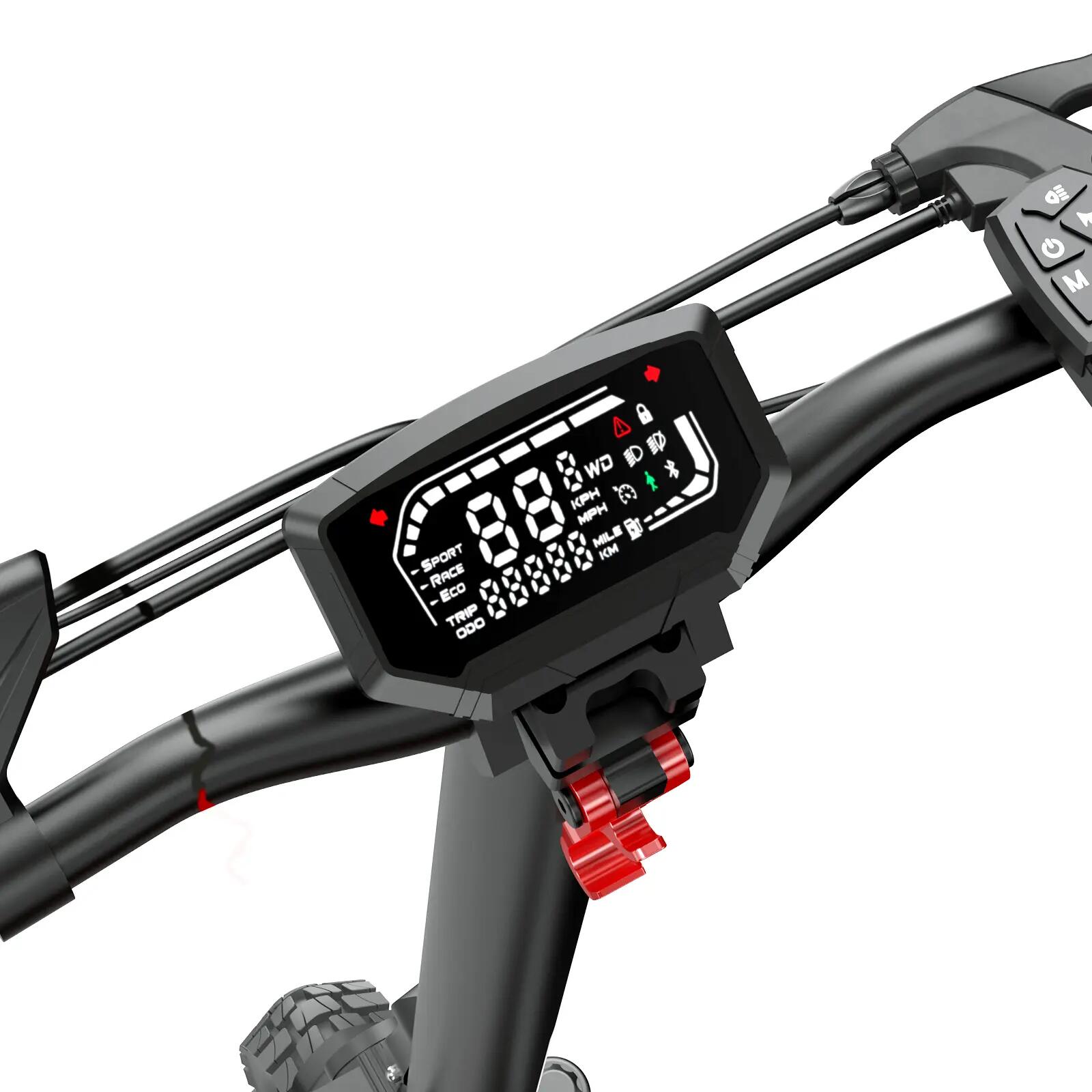 Trottinette Électrique GT1 isinwheel 45 km,Suspension à Bras Oscillants,APP 2/11