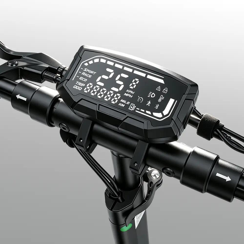 Trottinette Électrique Tout-Terrain iScooter 40 km,Suspension,APP 15/15