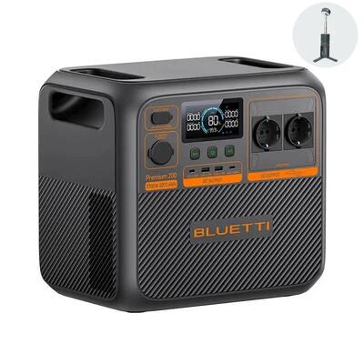Bluetti premium200v2 2074wh powerstation voor thuisback-up, camper&buitengebruik