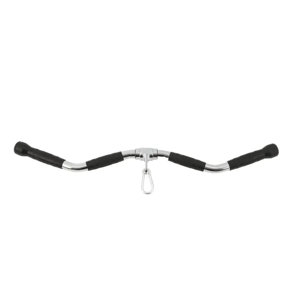 Agarre Curl Barra Z para Polea – Sistema Giratorio Bíceps y Tríceps Fitness Tech 2/5